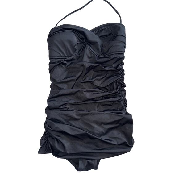 JCREW swimsuit Onepiece size 6 black - Picture 1 of 4